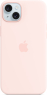 Apple silicone case with MagSafe for iPhone 15 Plus light pink
