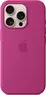 Apple silicone case with MagSafe for iPhone 16 Pro fuchsia