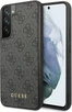 Guess Hard Cover 4G Metal золотой Logo для Самсунг Галакси S23+ серый