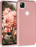 KWMobile mobile phone case for Google Pixel 4a rose gold metallic