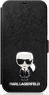 Karl Lagerfeld Book Cover Saffiano Ikonik metal for Apple iPhone ...