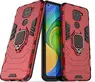 MRSTER Ringhalter Cover for Xiaomi Redmi Note 9 red