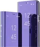 MRSTER clear View Standing Cover for Xiaomi Redmi Note 9 purple