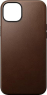Nomad modern Leather case for Apple iPhone 15 Plus Rustic Brown