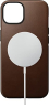 Nomad modern Leather case for Apple iPhone 14 Rustic Brown