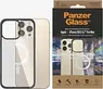 PanzerGlass clear case MagSafe AntiBacterial Black Edition for Apple iPhone 14 Pro Max black/transparent