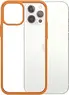 PanzerGlass clear case colour AntiBacterial Limited Edition for Apple iPhone 12/12 Pro orange