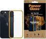 PanzerGlass clear case colour AntiBacterial for Apple iPhone 13 mini Tangerine Limited Edition