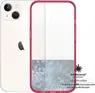 PanzerGlass clear case colour AntiBacterial for Apple iPhone 13 Strawberry Limited Edition