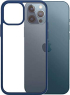 PanzerGlass clear case colour AntiBacterial Limited Edition for Apple iPhone 12 Pro Max blue