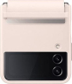 Samsung Flap Leather Cover for Galaxy Z Flip 4 Peach