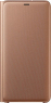Samsung Flip wallet for Galaxy A7 (2018) gold