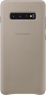 Samsung Leather Cover for Galaxy S10+ grey