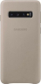 Samsung Leather Cover for Galaxy S10 grey