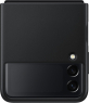 Samsung Leather Cover for Galaxy Z Flip 3 black