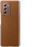 Samsung Leather Cover for Galaxy Z Fold 2 5G brown