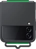 Самсунг Silicone Cover with strap для Галакси Z Flip 4 черный