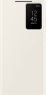 Samsung Smart View wallet case for Galaxy S23 Ultra Cream