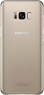 Samsung clear Cover for Galaxy S8+ gold