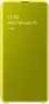 Samsung clear View Cover for Galaxy S10e yellow