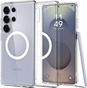 Spigen Ультра hybrid MagFit для Самсунг Галакси S25 Ультра clear белый