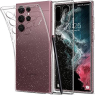 Spigen liquid Crystal Glitter for Samsung Galaxy S22 Ultra Crystal clear