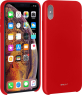 Stilgut liquid Silicone case for Apple iPhone XS Max red