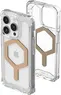 UAG Plyo case with MagSafe for Apple iPhone 15 Pro Ice/gold
