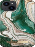 iDeal of Sweden Fashion case for Apple iPhone 13 golden jade Marble 