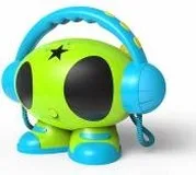 BigBen MP3 karaoke robot green/blue
