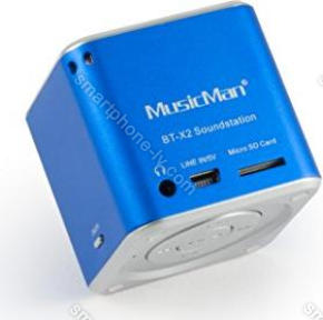 Technaxx mini MusicMan wireless Soundstation BT-X2 blue