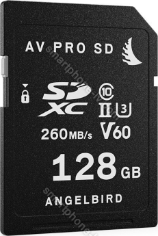 Angelbird AV PRO SD MK2 V60 R260/W140 SDXC 128GB, UHS-II U3, Class 10