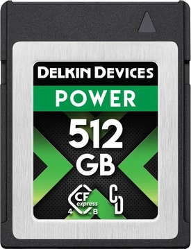 Delkin Power 4.0 R3650/W3240 CFexpress 4.0 Type B 512GB
