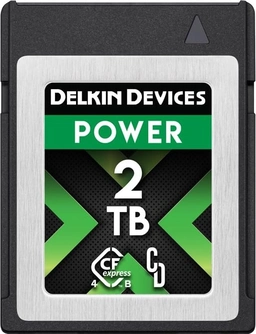 Delkin Power 4.0 R3650/W3240 CFexpress 4.0 Type B 2TB