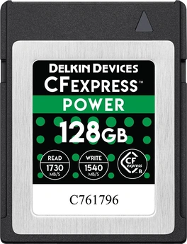 Delkin Power R1730/W1540 CFexpress 2.0 Type B 128GB