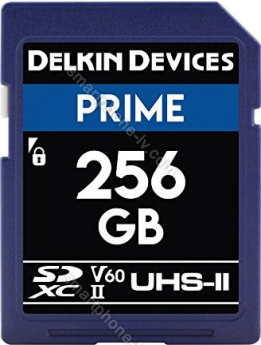 Delkin Prime 1900X R300/W100 SDXC 256GB, UHS-II U3, Class 10