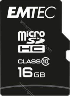 Emtec Classic R20/W12 microSDHC 16GB Kit, Class 10