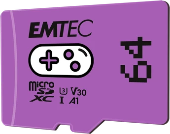 Emtec GAMING R100/W50 microSDXC 64GB, UHS-I U3, A1, Class 10
