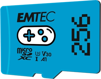 Emtec GAMING R100/W50 microSDXC 256GB, UHS-I U3, A1, Class 10