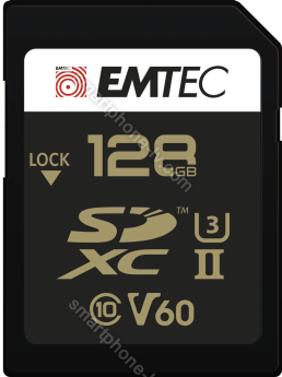 Emtec SpeedIN PRO+ R300/W110 SDXC 128GB, UHS-II U3, Class 10