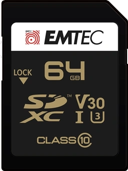 Emtec SpeedIN Pro R95/W85 SDXC 64GB, UHS-I U3, Class 10