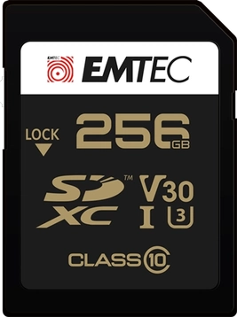 Emtec SpeedIN Pro R95/W85 SDXC 256GB, UHS-I U3, Class 10