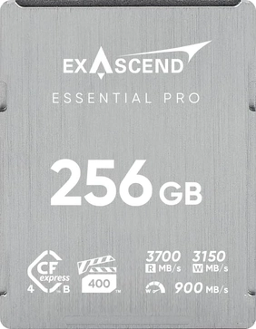 Exascend Essential Pro R3750/W3350 CFexpress 4.0 Type B 256GB