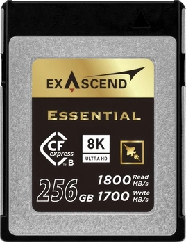 Exascend Essential R1800/W1700 CFexpress 2.0 Type B 256GB