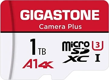 Gigastone Camera Plus R150/W120 microSDXC 512GB Kit, UHS-I U3, A1, Class 10, 2er-Pack
