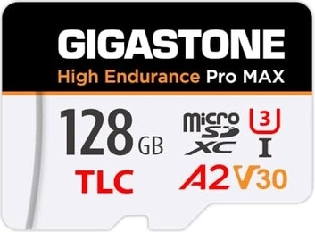 Gigastone High Endurance Pro MAX R160/W100 microSDXC 128GB Kit, UHS-I U3, A2, Class 10