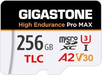Gigastone High Endurance Pro MAX R160/W130 microSDXC 256GB Kit, UHS-I U3, A2, Class 10