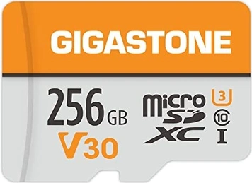 Gigastone R100/W60 microSDXC 256GB Kit, UHS-I U3, Class 10