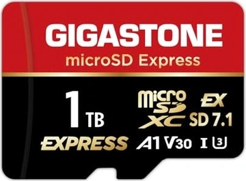 Gigastone R880/W650 microSDXC Express 1TB Kit, UHS-I U3, A1, Class 10, SD Express EX I
