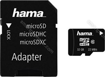 Hama High Speed microSDHC 32GB Adapter Kit, Class 10